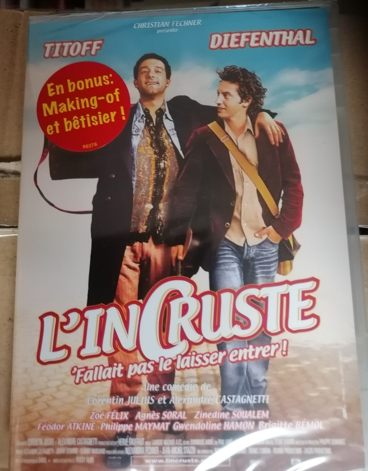 DVD L'Incruste x25, Enlèvement, Comédie, Film