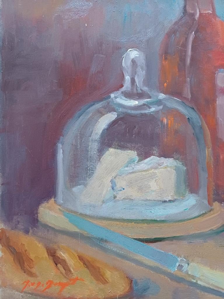 Schilderij M.VAN DEN BEMPT  "Stilleven"   30x40, Antiek en Kunst, Ophalen of Verzenden