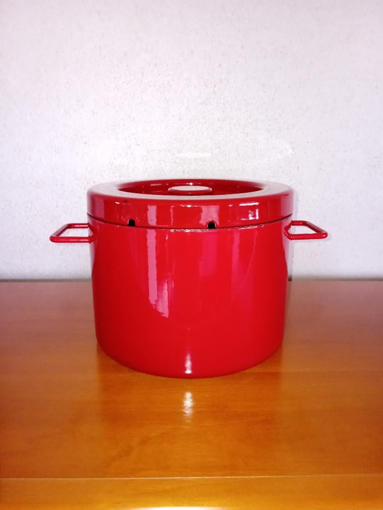 Vintage Emalco gietijzeren kookpot - fritpot?, Enlèvement