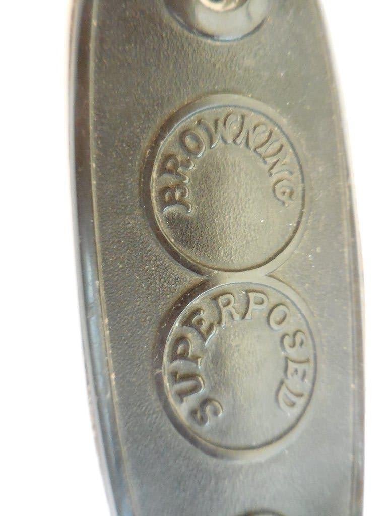 vieille plaque de couche fusil chasse FN Browning, Collections, Objets militaires | Général, Enlèvement ou Envoi