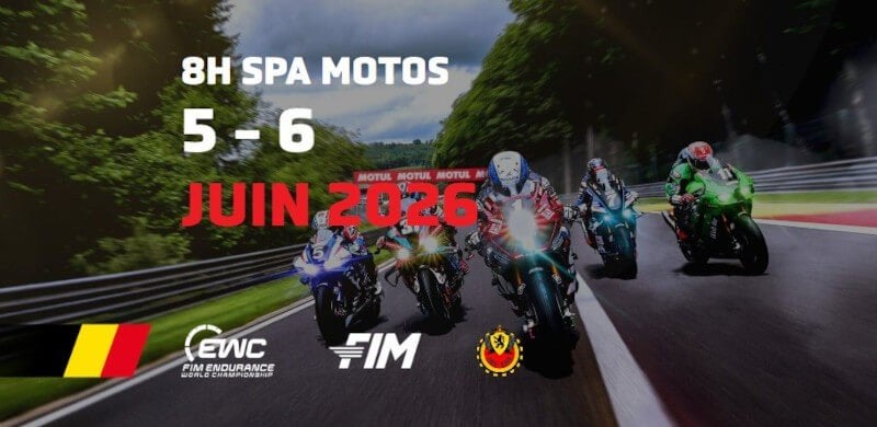 2 entrées week-end 8 heures moto de Spa, Tickets & Billets, Deux personnes, Juin