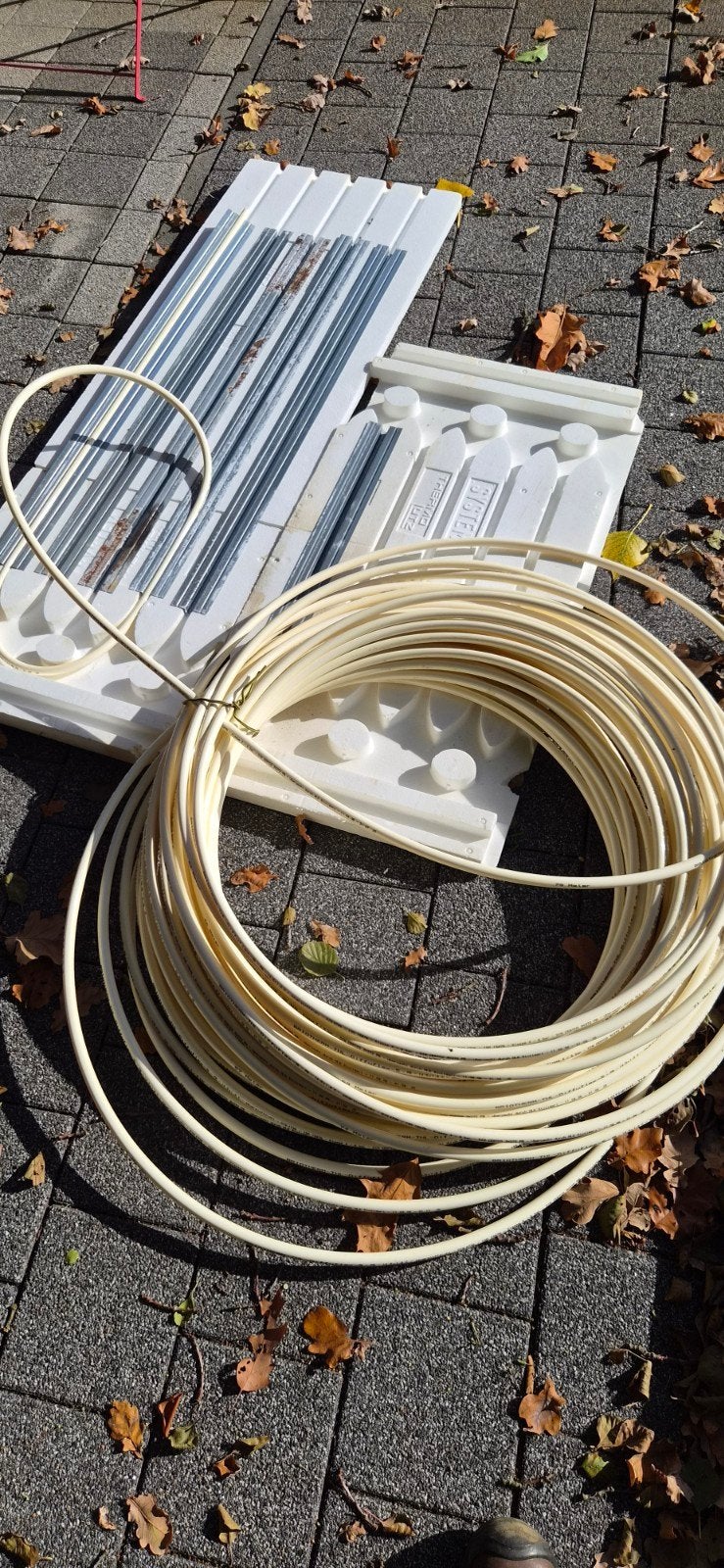 Kit complet de chauffage au sol pour construction sèche (env, Bricolage & Construction, Enlèvement, Utilisé, Autres matériaux