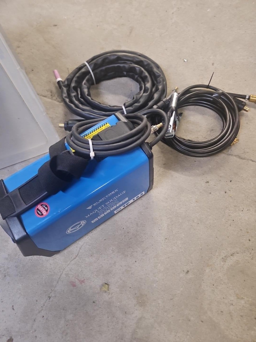 poste a souder neuf avec bombonne air liquide, Ophalen, Nieuw