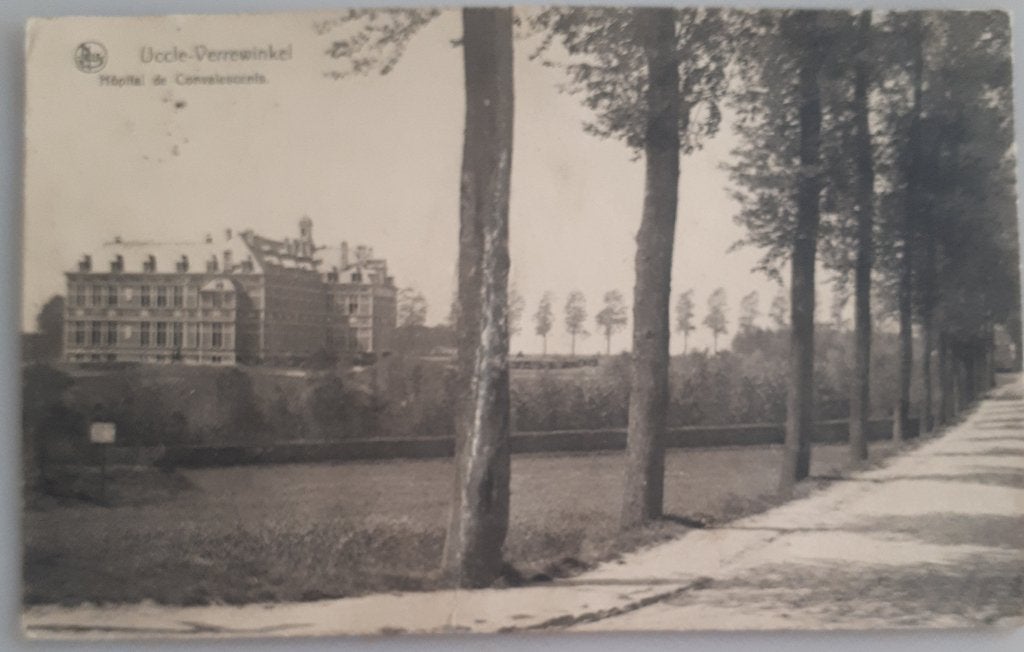 Oude PC UKKEL / UCCLE- VERREWINKEL Hôpital +- 1920 Ref.E29, Ophalen of Verzenden, 1920 tot 1940, Gelopen, Vlaams-Brabant