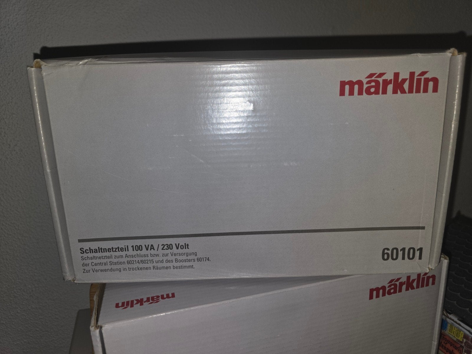 Marklin 60110 100va voeding en 60174 Booster in ovp, Hobby en Vrije tijd, Modeltreinen | Overige schalen, Ophalen of Verzenden