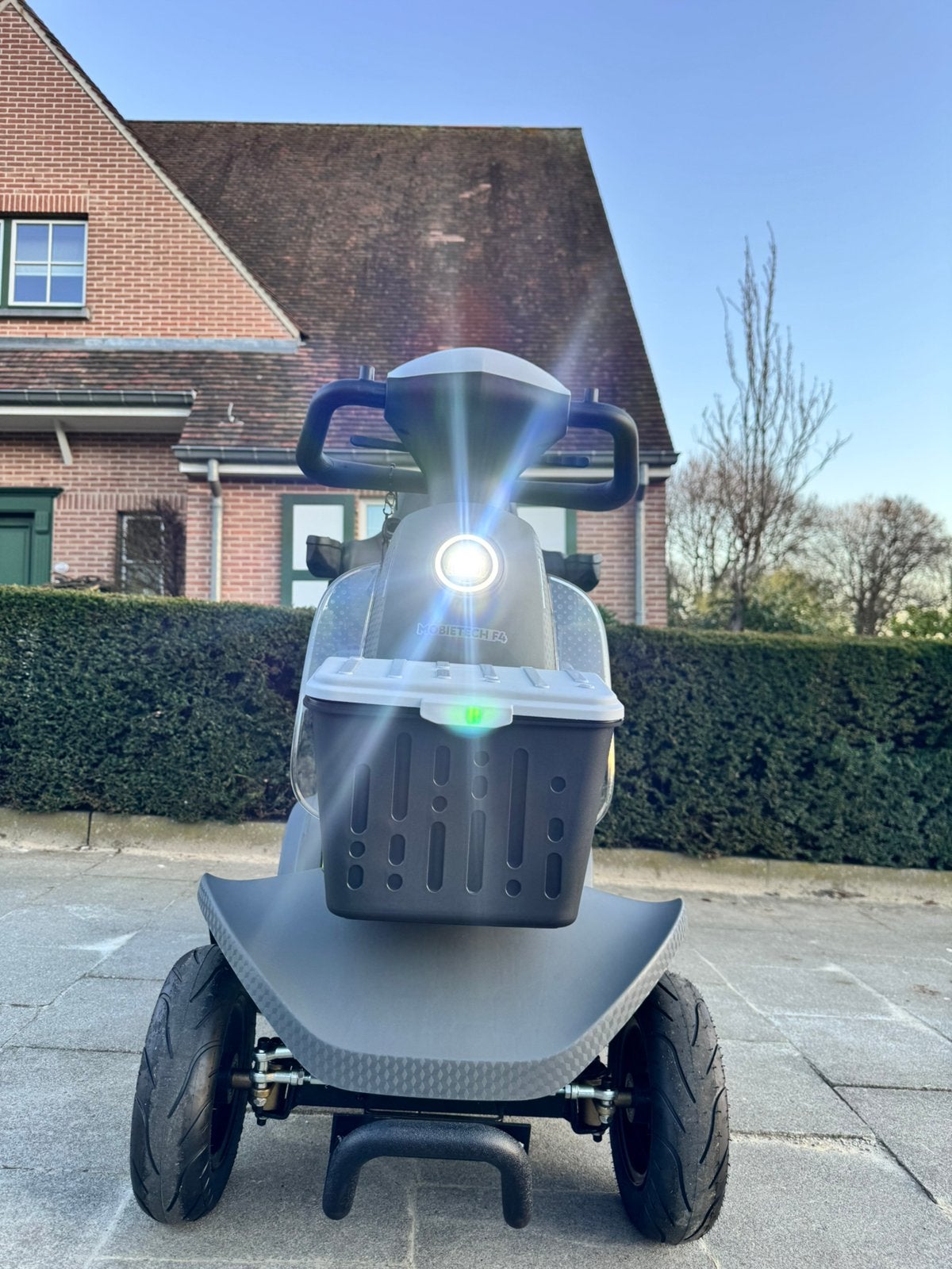Mobietech F4 Scootmobiel Bereik 60km Elektrische scooter, Ophalen of Verzenden, Inklapbaar, Nieuw, Elektrische rolstoel