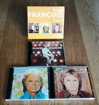 CLAUDE FRANCOIS — coffret 3 CD, CD & DVD, Comprend un boîtier, Enlèvement ou Envoi, Comme neuf, Coffret