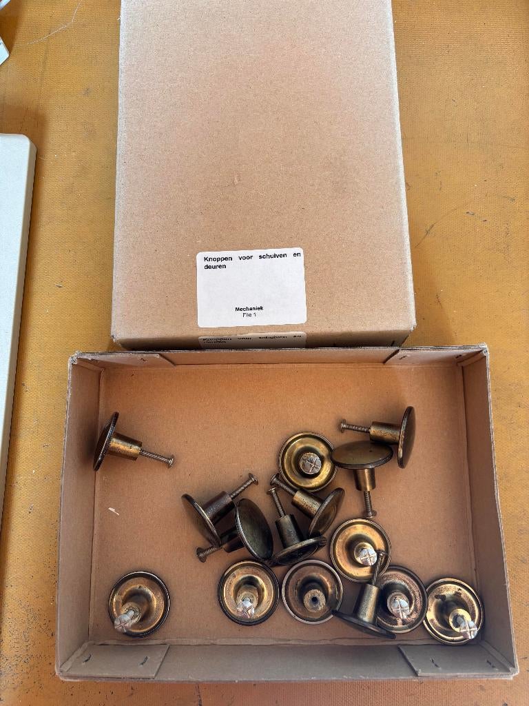 knoppen voor schuiven, Ophalen