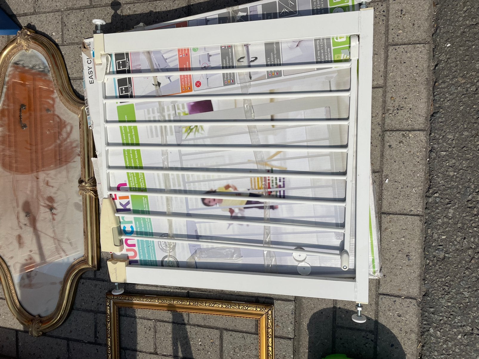 Trap hekken baby, Kinderen en Baby's, Traphekjes, Ophalen, Aluminium, Zo goed als nieuw, 115 cm of meer