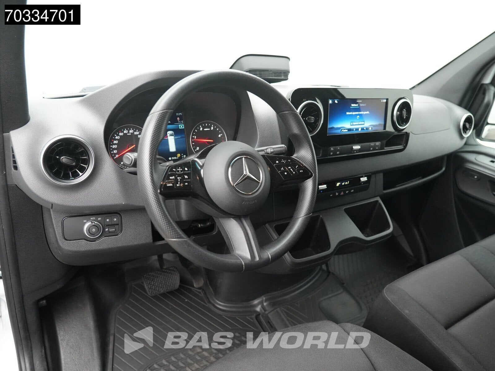 Mercedes Sprinter 317 CDI Automaat L2H2 AC/Climate 10"MBUX C, Auto's, Automaat, Stof, Gebruikt, Euro 6