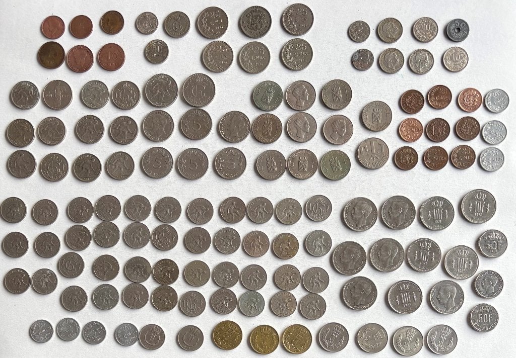 Luxemburgse munten, Ophalen of Verzenden, Overige landen, Setje