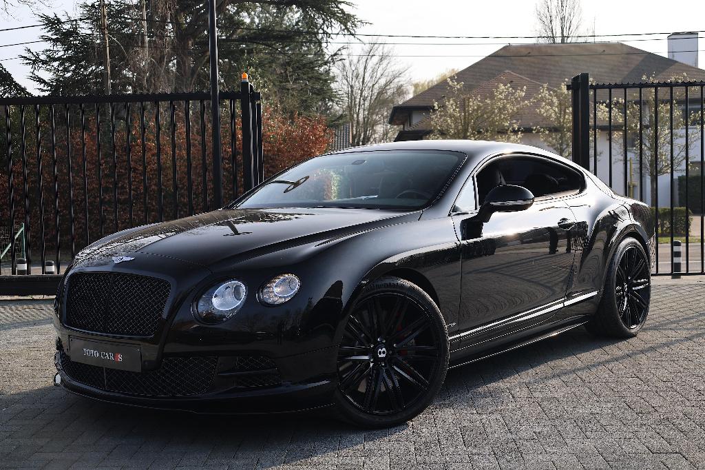 Bentley Continental GT GT-Speed Coupé 6.0 W12 | Full Hist, Auto's, 4 zetels, Start-stop-systeem, Continental, Zwart