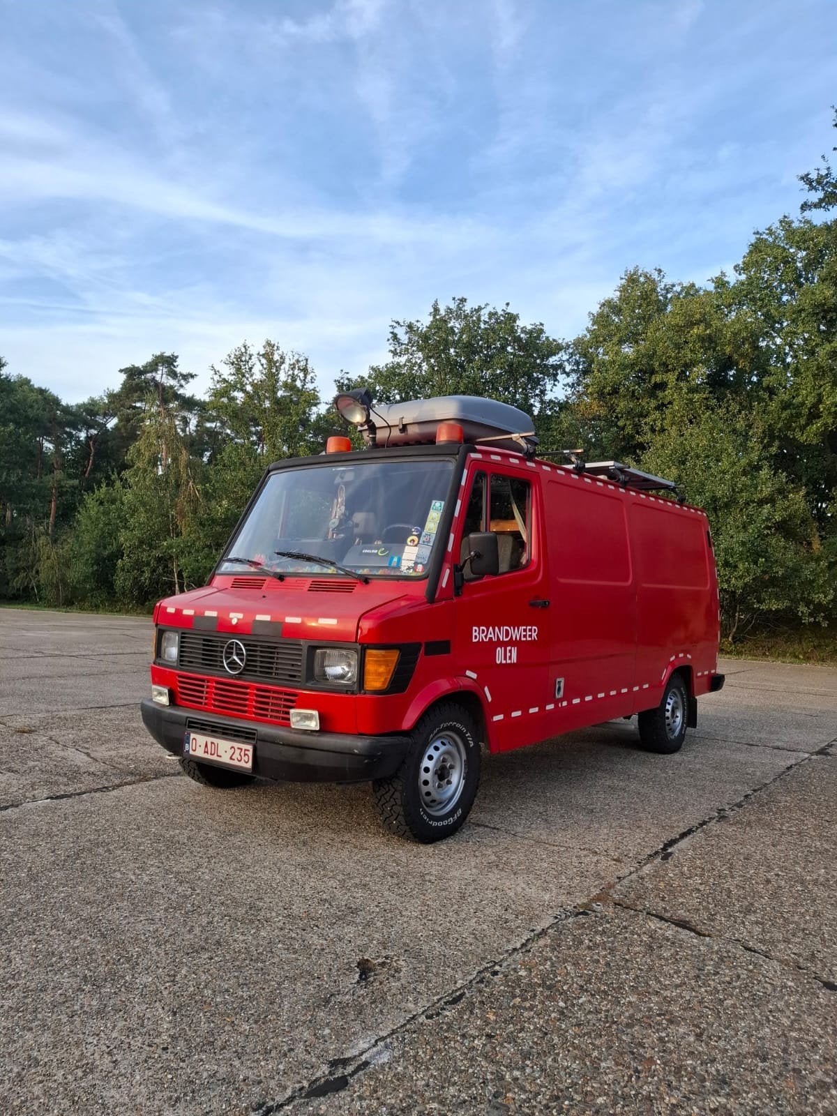 Mercedes-Benz 310D EX-BRANDWEER  – AUTOMAAT - 99.000km, Automaat, Audio installatie, Mercedes-Benz, Diesel