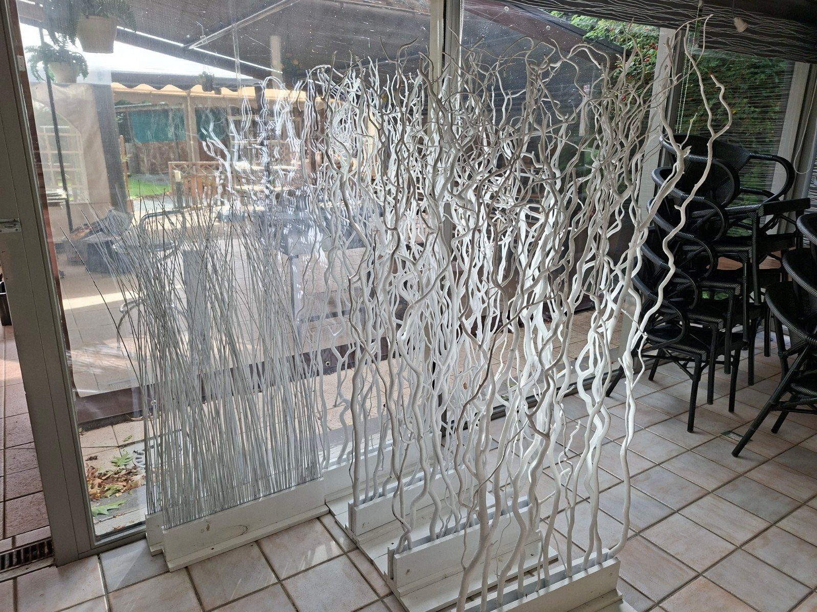 witte siertakken, Ophalen
