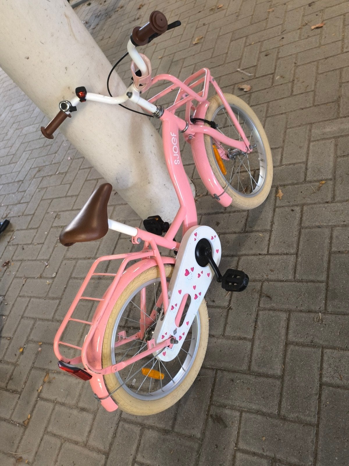 Meisjesfiets 18 inch, Fietsen en Brommers, Ophalen