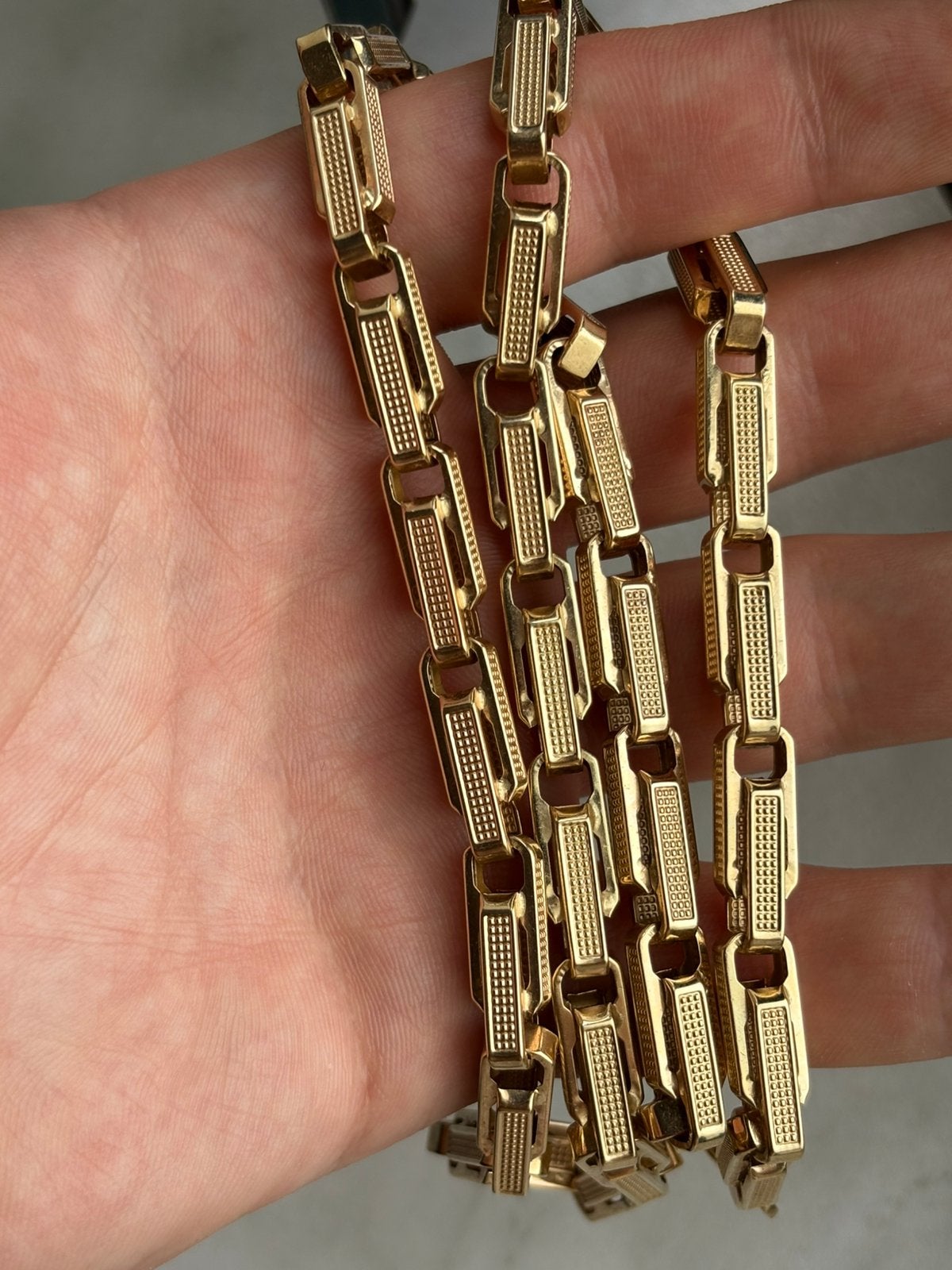 Collier en or véritable, Bijoux, Sacs & Beauté, Colliers, Enlèvement, Comme neuf, Or, Or