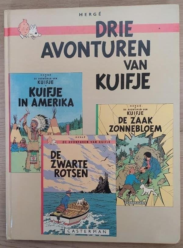 Drie avonturen van Kuifje ( 1982 ), Boeken, Ophalen of Verzenden