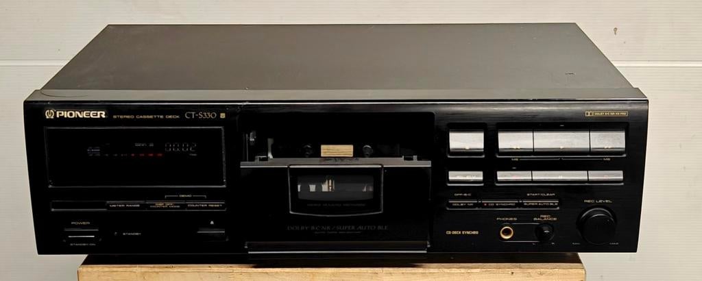 Pioneer CT-S330 stereo cassettedeck, Ophalen