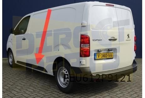 Citroën, Fiat, Opel (6/19-5/24-) schuifdeur- / zijwandlijst, -, -, Nieuw, Citroën