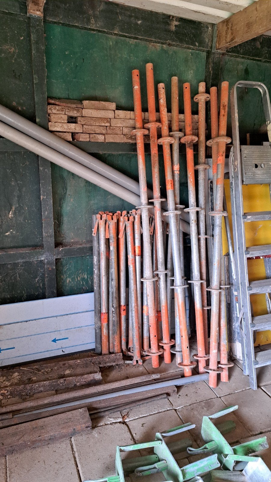 10x Doka Eco 20 bouwstempels + U-koppen + voetstukken, Ophalen, Gebruikt, Overige typen, 2 tot 5 meter