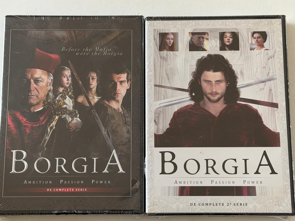 Borgia - Seizoen 1 + 2 (DVD) Nieuw!, Cd's en Dvd's, Vanaf 16 jaar, Ophalen of Verzenden, Nieuw in verpakking, Thriller