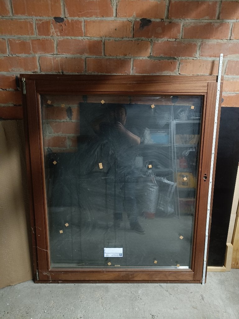 Raam Dubbel glas, 75 à 150 cm, 75 à 150 cm, Enlèvement, Vitre comprise