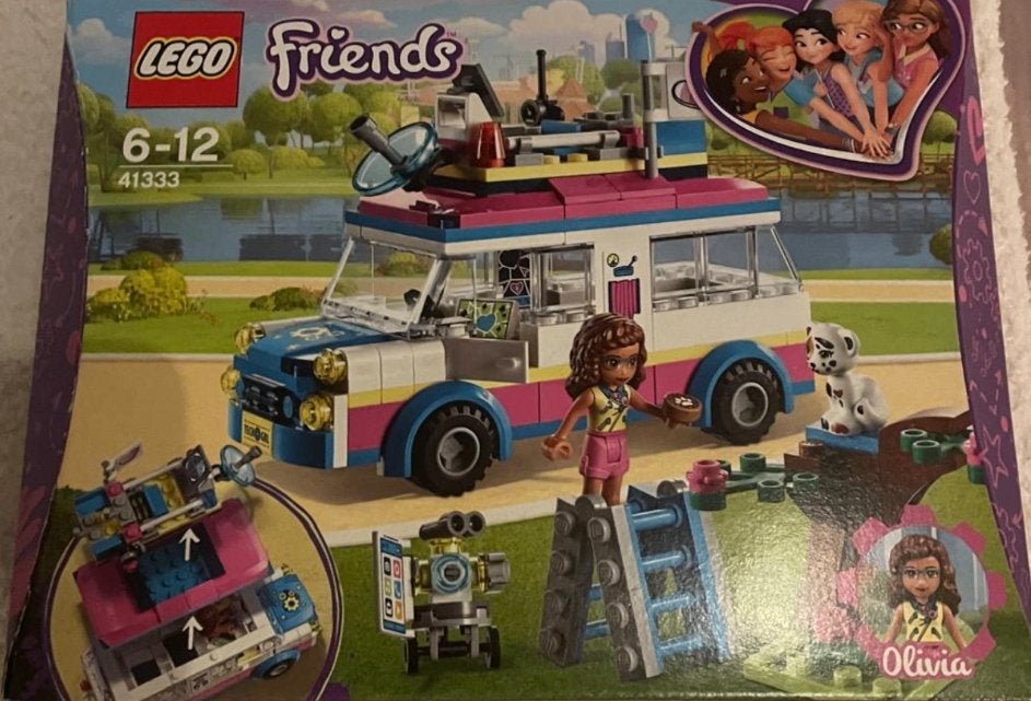 Lego Friends 41333 Olivia's missievoertuig, Ophalen, Compleet, Lego, Friends