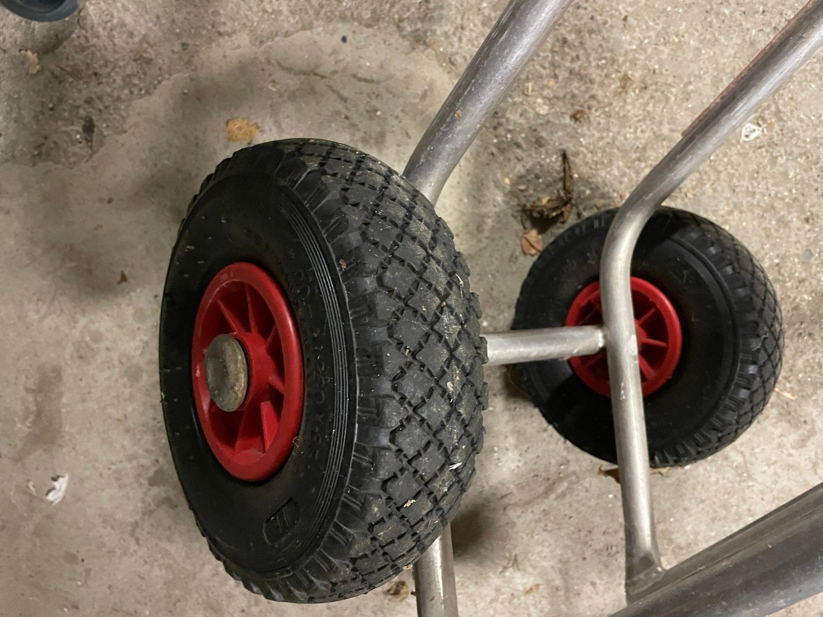 Steekwagen aluminium, Ophalen, Zo goed als nieuw