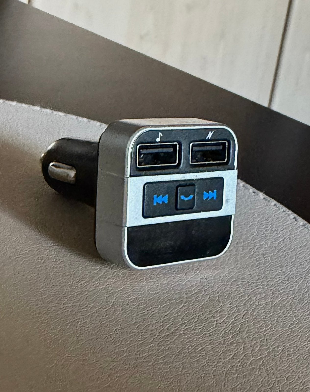 Bluetooth adaptor voor auto, TV, Hi-fi & Vidéo, Lecteurs multimédias, Comme neuf, Enlèvement
