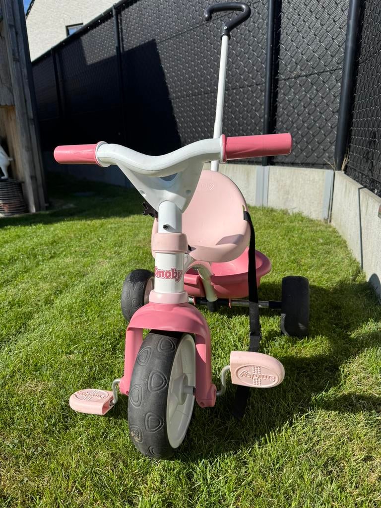 Smoby duwfiets, Fietsen en Brommers, Ophalen, Zo goed als nieuw, Duwstang