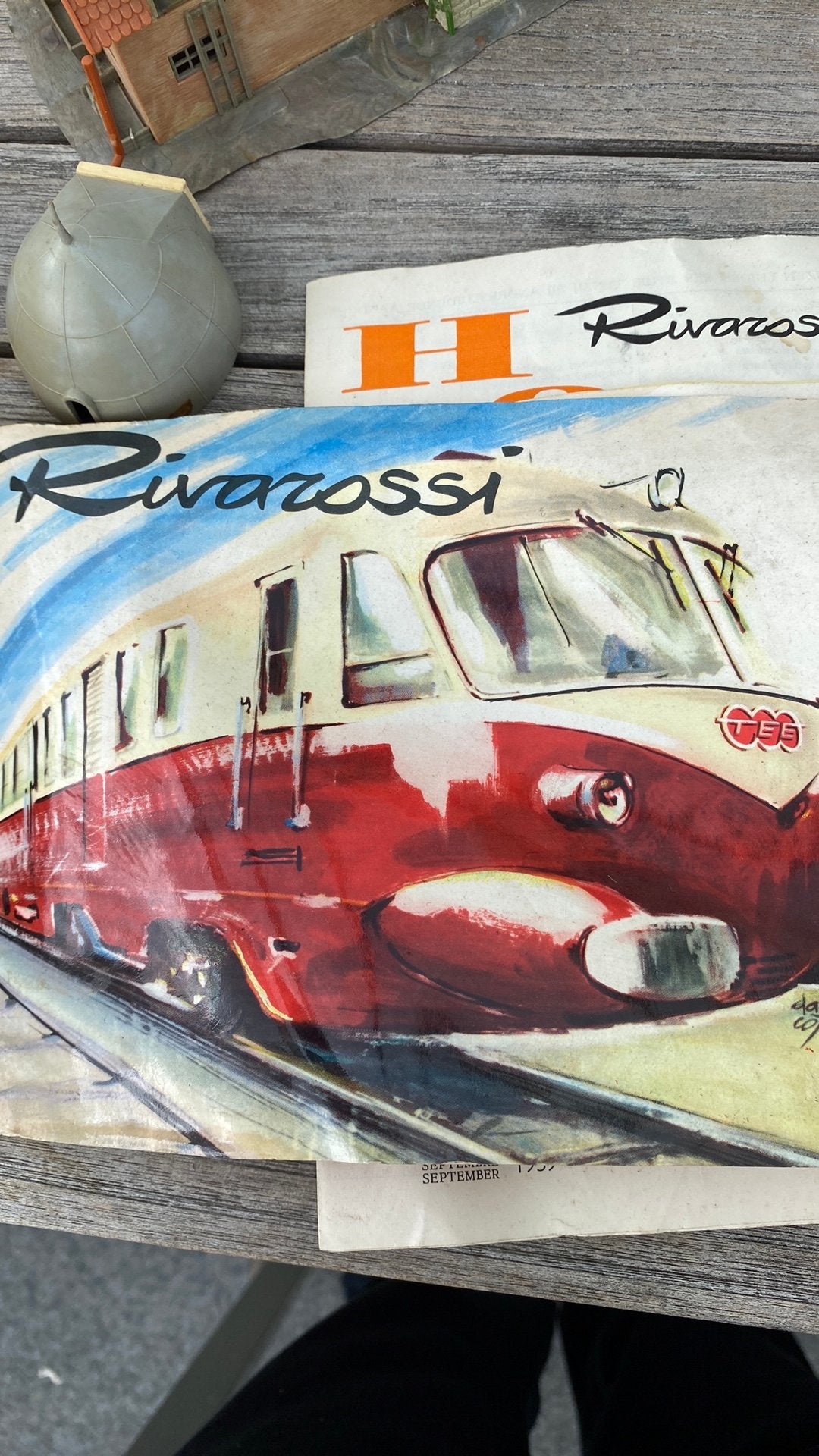 Gebouwen voor bij vintage elektrische trein, Antiek en Kunst, Ophalen