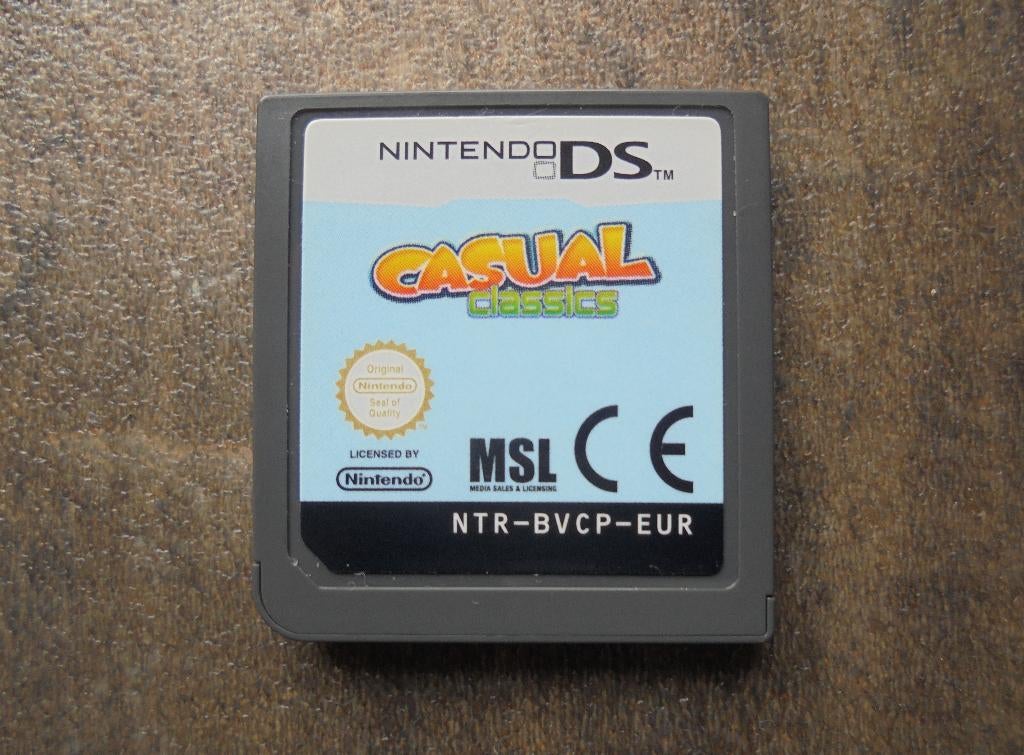 Casual Classics voor DS (zie foto's), Games en Spelcomputers, Games | Nintendo DS, Puzzel en Educatief, Gebruikt, 1 speler, Ophalen of Verzenden