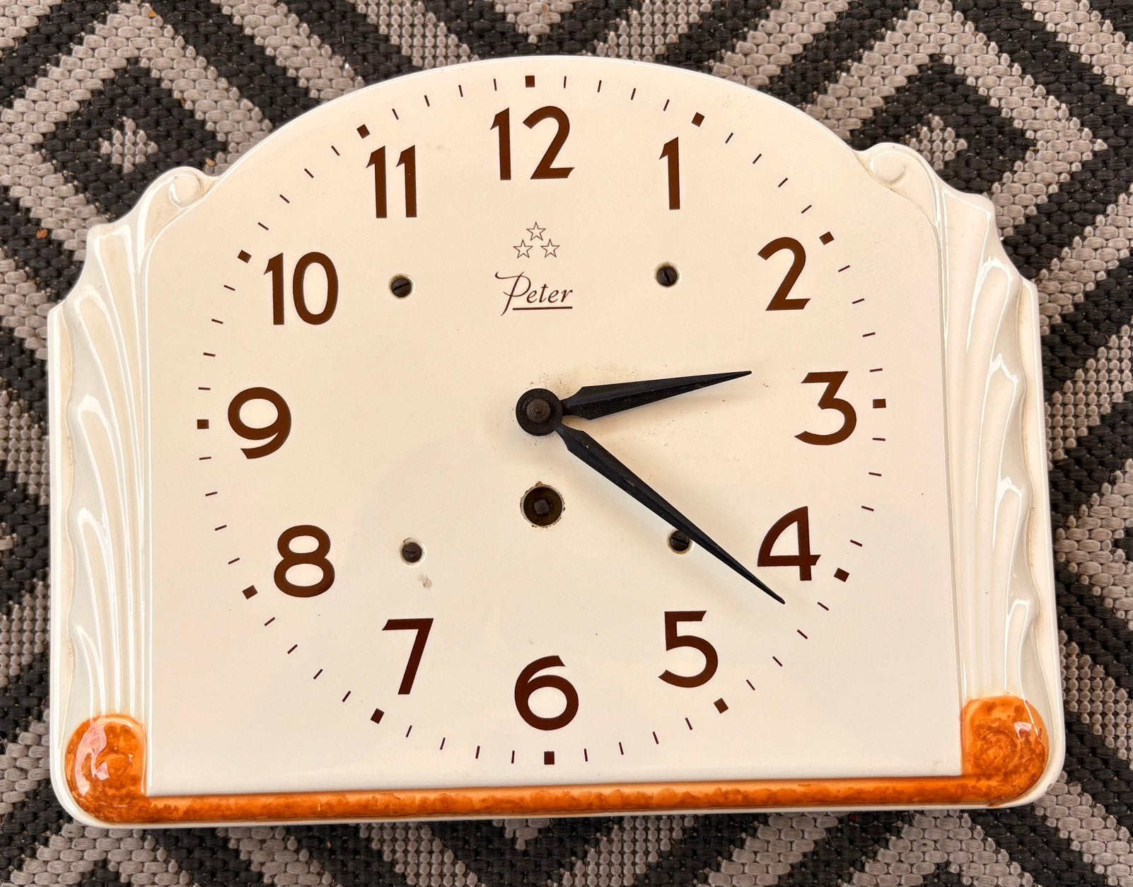 Horloge de cuisine Vintage Peter, Classique, Enlèvement ou Envoi, Comme neuf