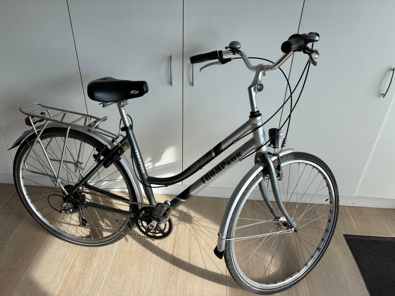 Damesfiets maat 49, Fietsen en Brommers, Fietsen | Dames | Damesfietsen, Gebruikt, Velgrem, 47 tot 50 cm, Versnellingen