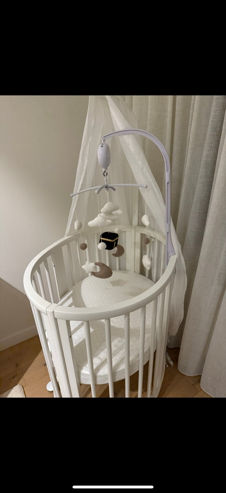 Stokke ledikant, Kinderen en Baby's, Ophalen, Zo goed als nieuw, Ledikant