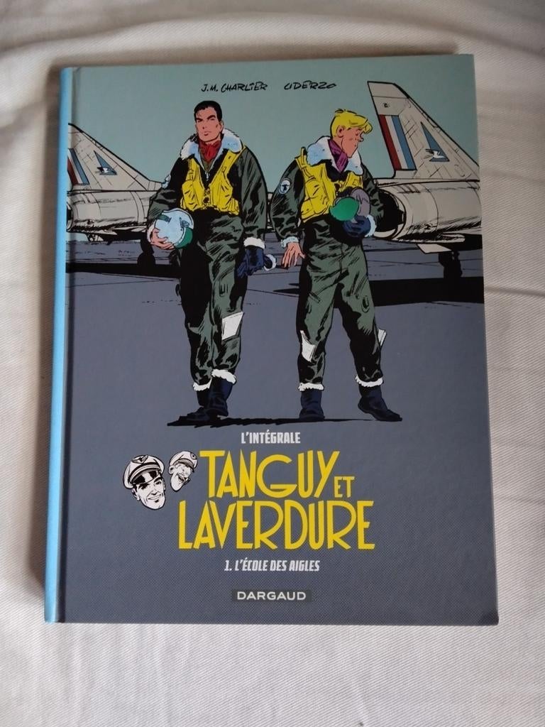 Tanguy en Laverdure Uderzo Charlier Integrale 1 De school va, Boeken