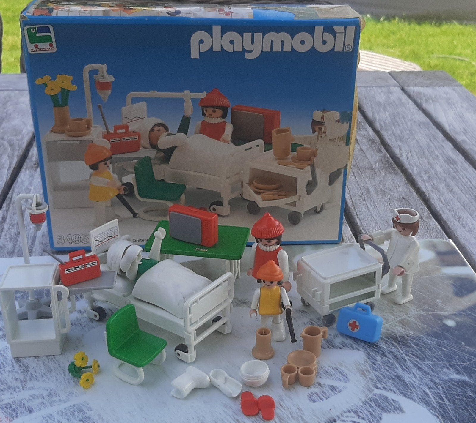 Playmobil - 3495 Chambre d'hôpital (1985), Enfants & Bébés, Jouets | Playmobil, Enlèvement ou Envoi