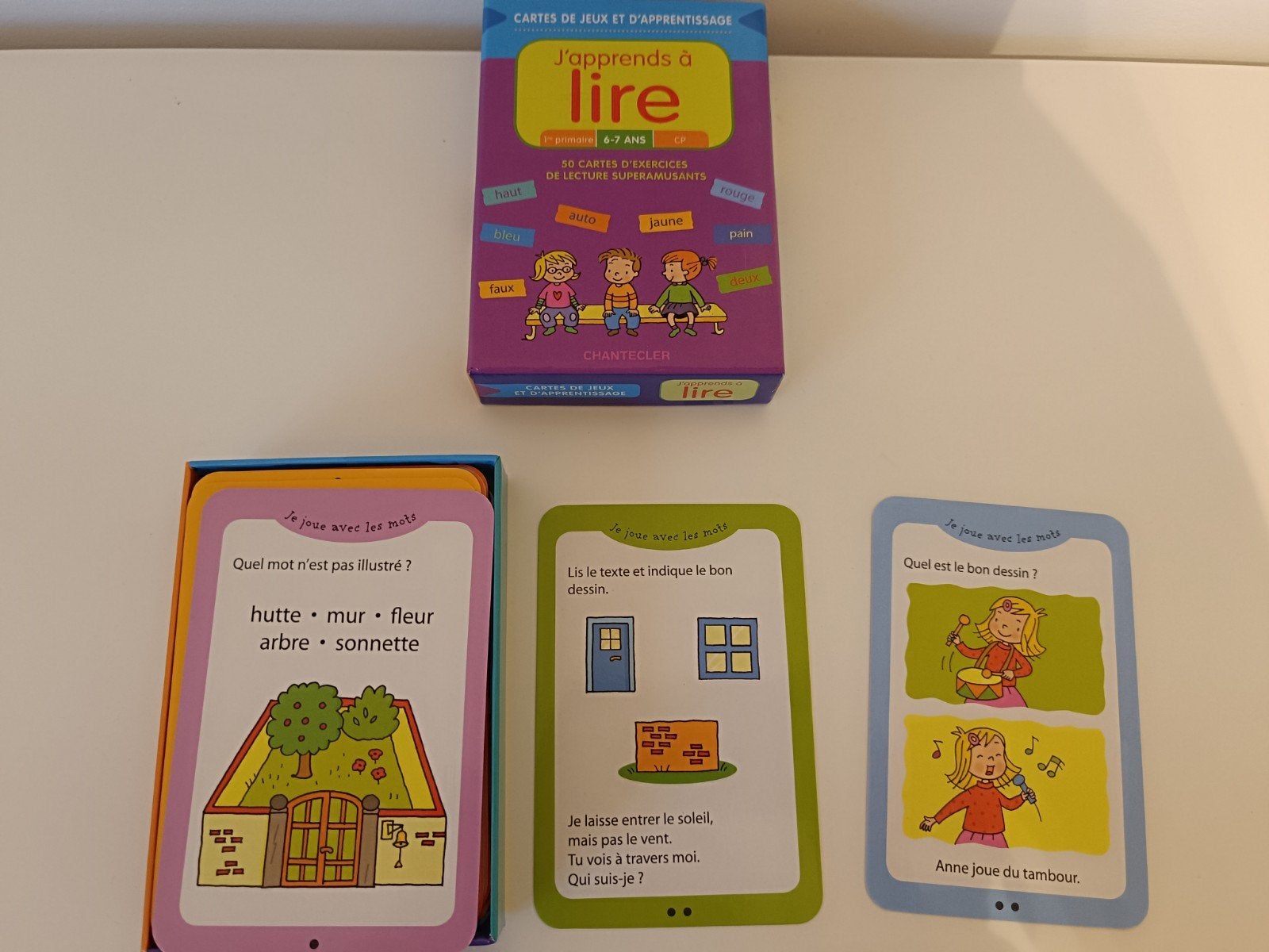 j apprend à lire, Enlèvement, Comme neuf