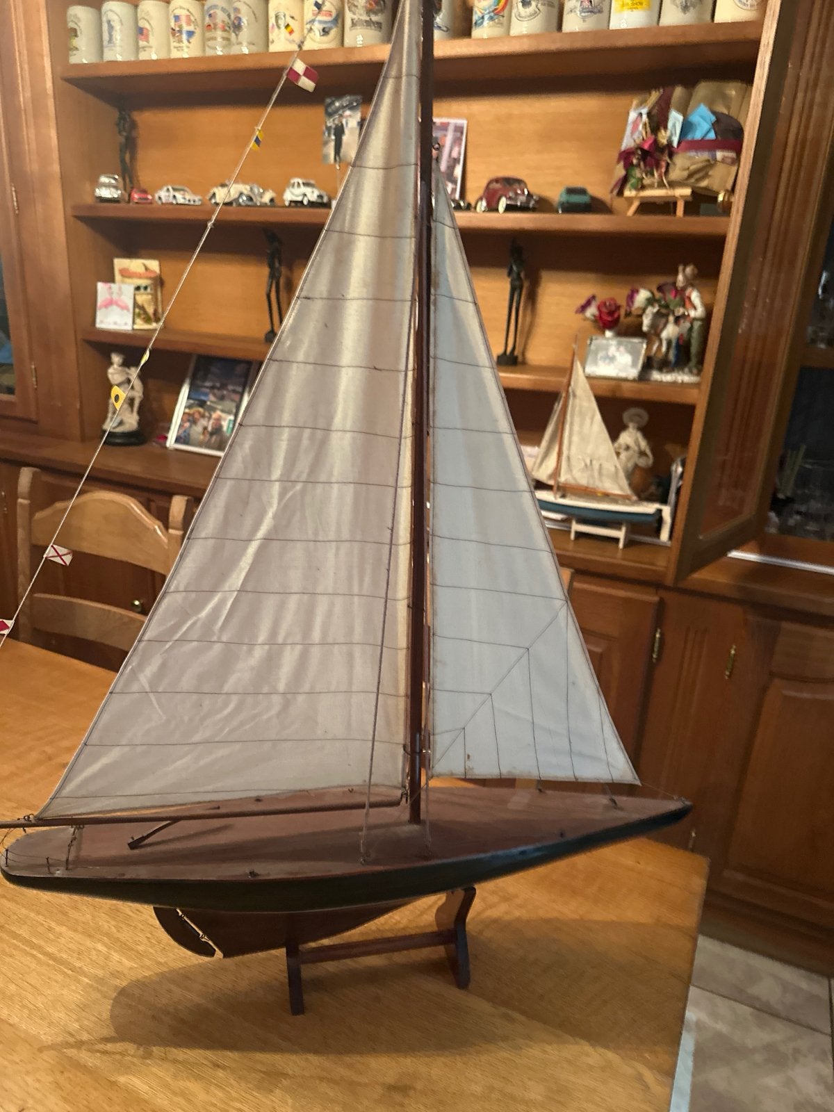 Bateau en bois voilier, Enlèvement ou Envoi, Utilisé