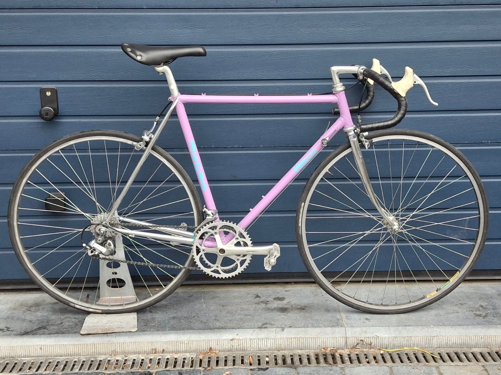 Retro koersfiets jempi monsere, Ophalen