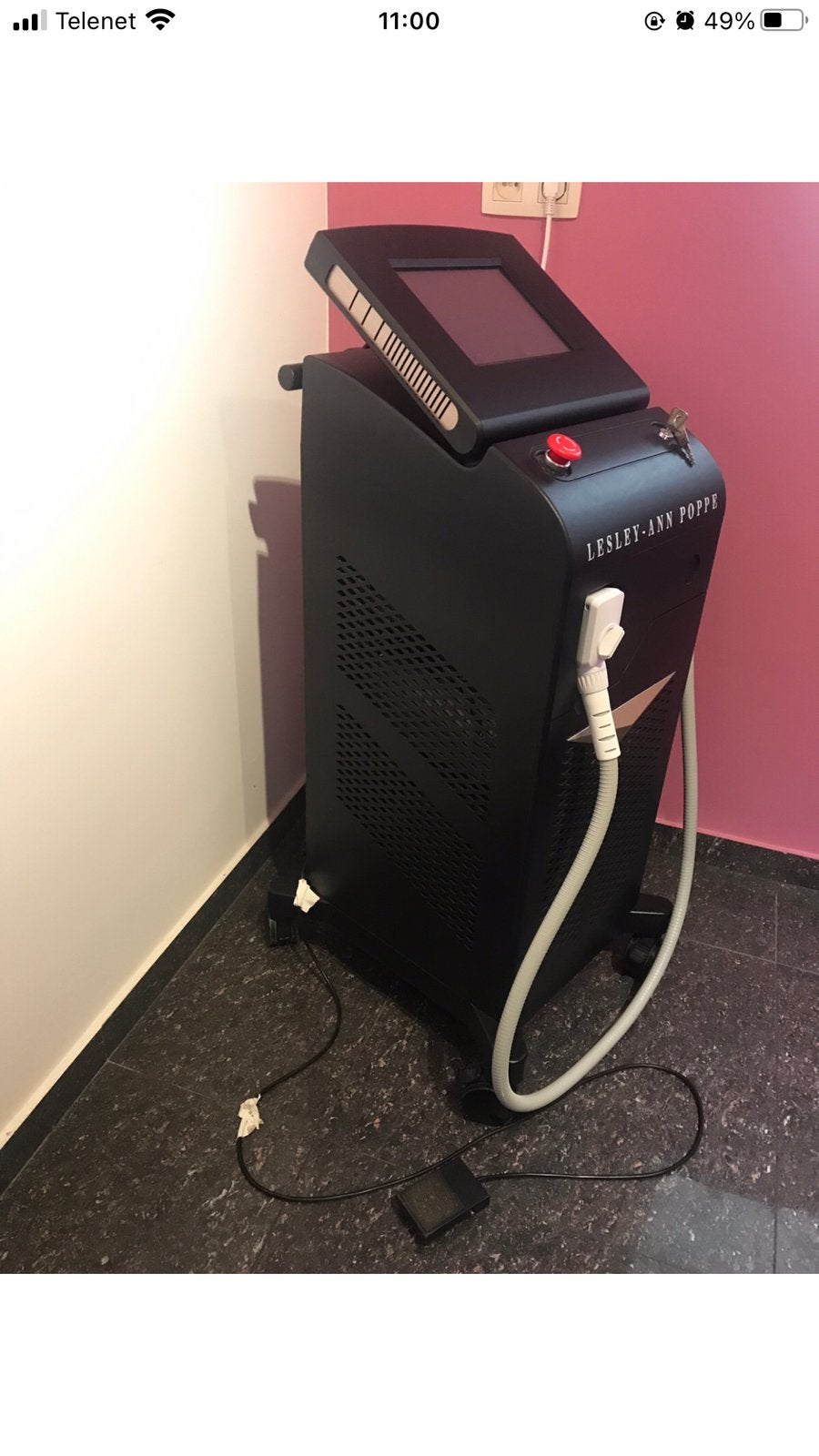 Diode ice laser, Ophalen, Zo goed als nieuw