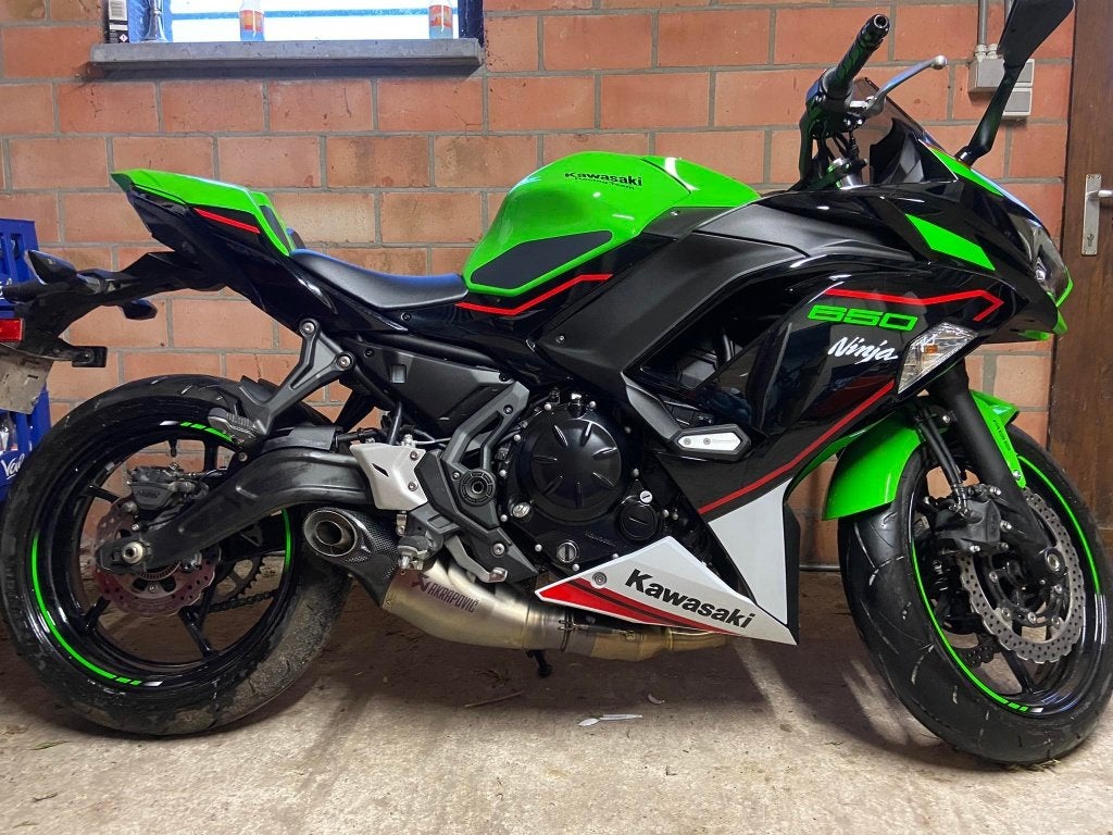 Ninja Kawasaki 650, Motoren, Ophalen, Gebruikt