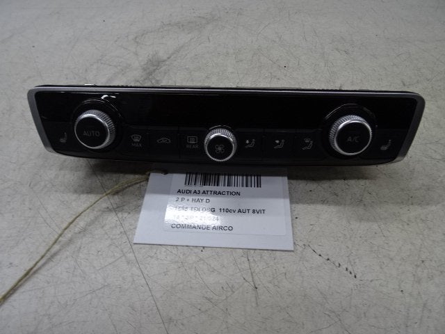 BEDIENINGSPANEEL AIRCO Audi A3 (8V1 / 8VK) (8V0820043D), Gebruikt, Audi