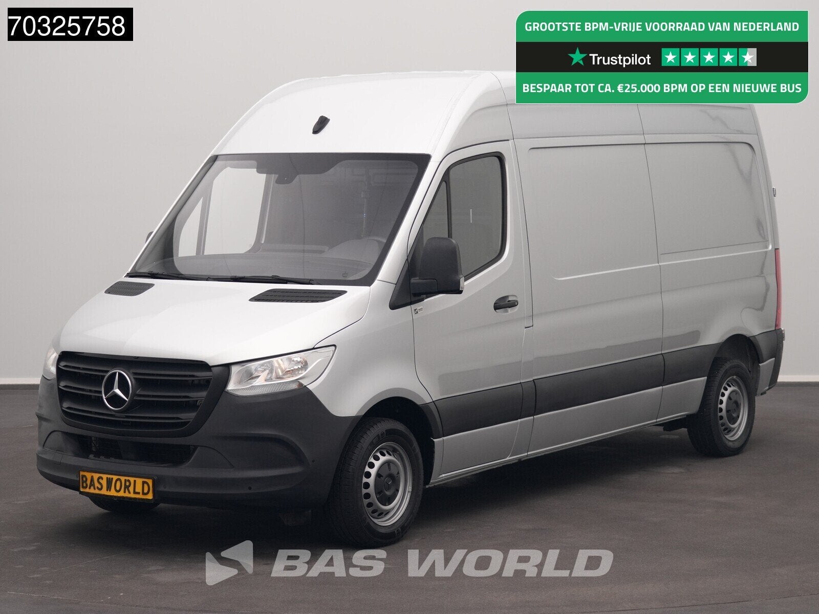Mercedes Sprinter 215 CDI Automaat 150pk L2H2 MBUX Camera Ai, Argent ou Gris, Achat, Entreprise, 3 places