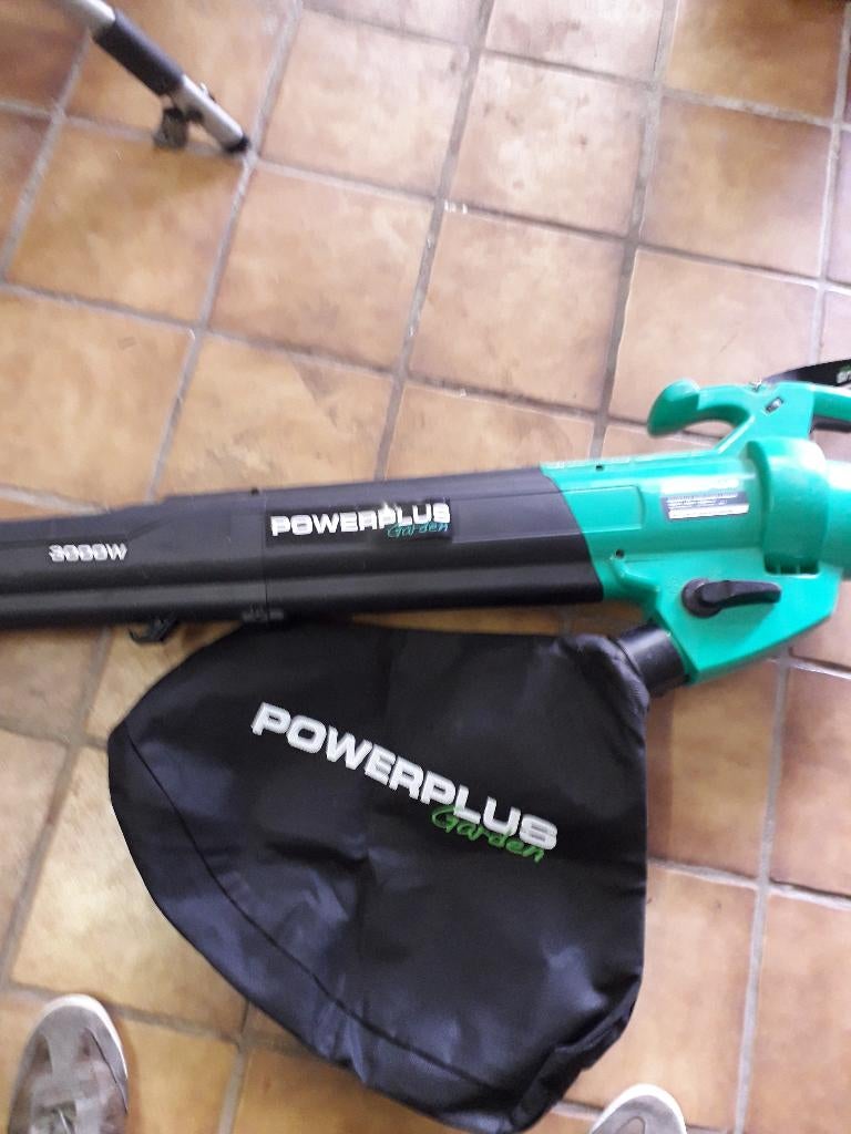bladblazer, Électrique, Porté à la main, Avec sac de ramassage, Comme neuf