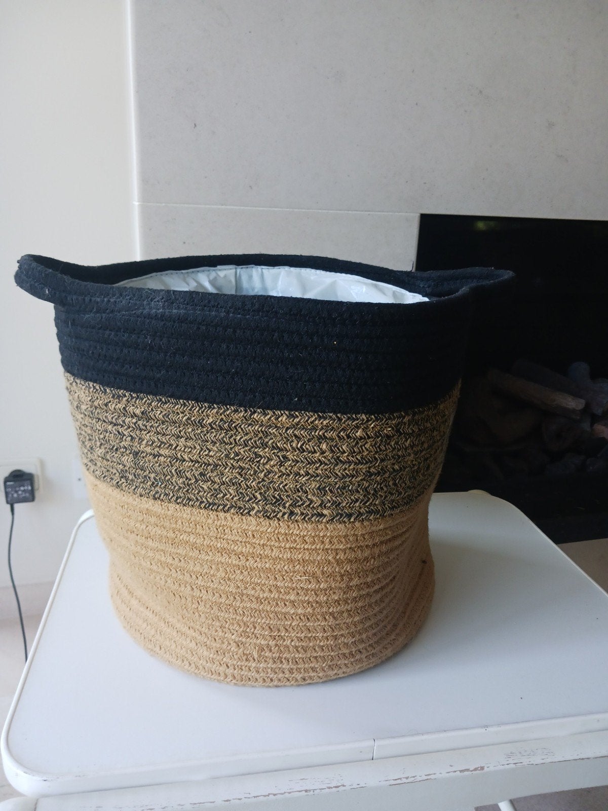 Mand in rotan, Tuin en Terras, Ophalen