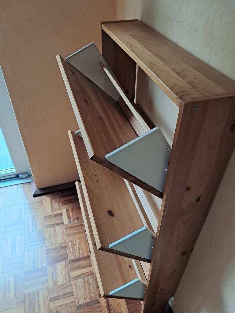 Armoire à chaussures, Maison & Meubles, Enlèvement, Comme neuf, Bois