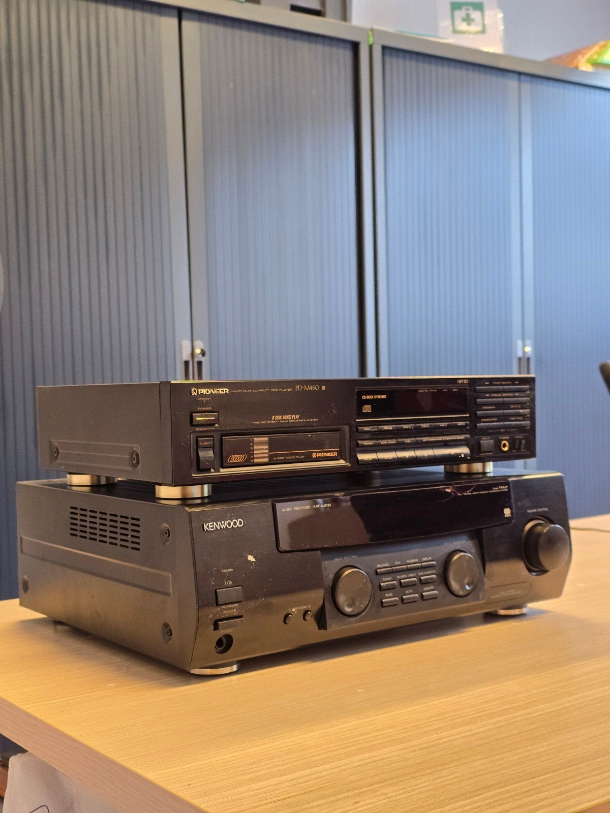 Kenwood Receiver en Pioneer CD wisselaar, Audio, Tv en Foto, Stereoketens, Ophalen, Pioneer