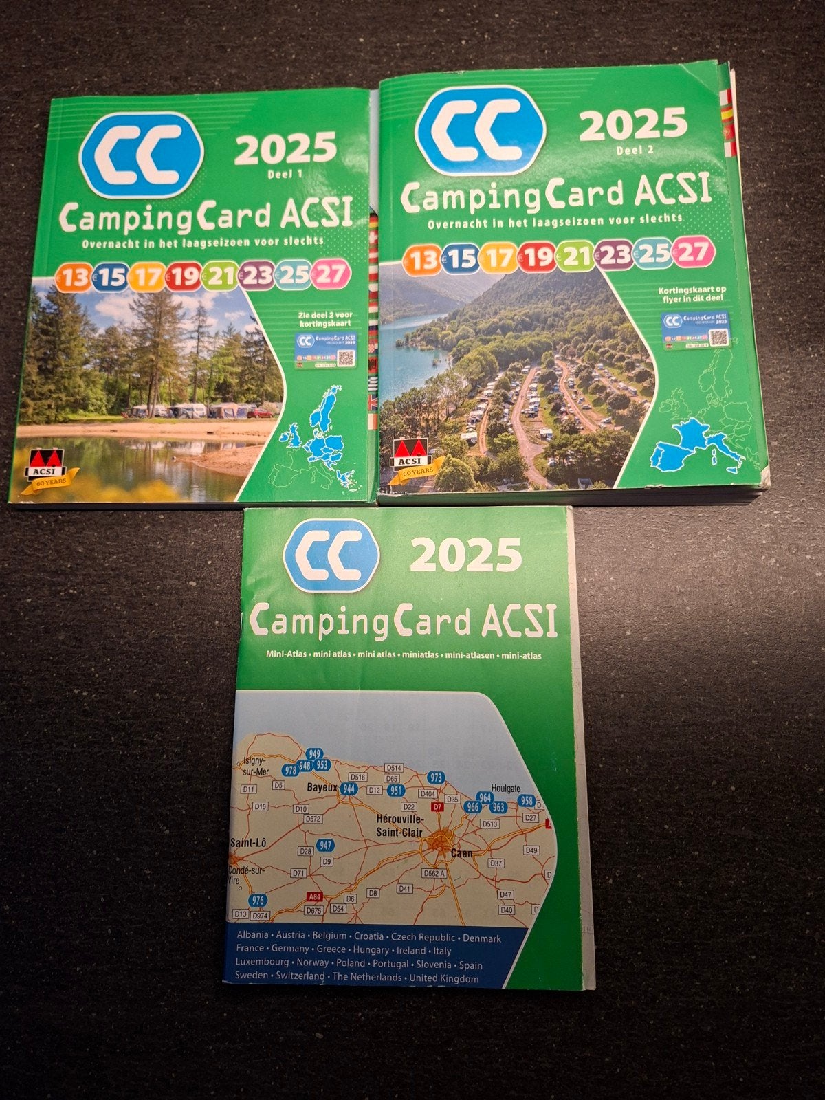 ACSI campingcard boeken 2025., Boeken, Reisgidsen, Europa, Nieuw, Ophalen of Verzenden, Campinggids