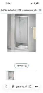 Douche deur, Bricolage & Construction, Enlèvement, Neuf, Verre, Douche